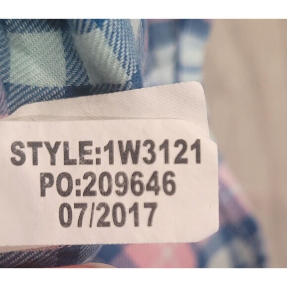 Vineyard Vines Slim Fit Tucker Shirt Size L Large Pink Blue Plaid Classic Career - Picture 5 of 7